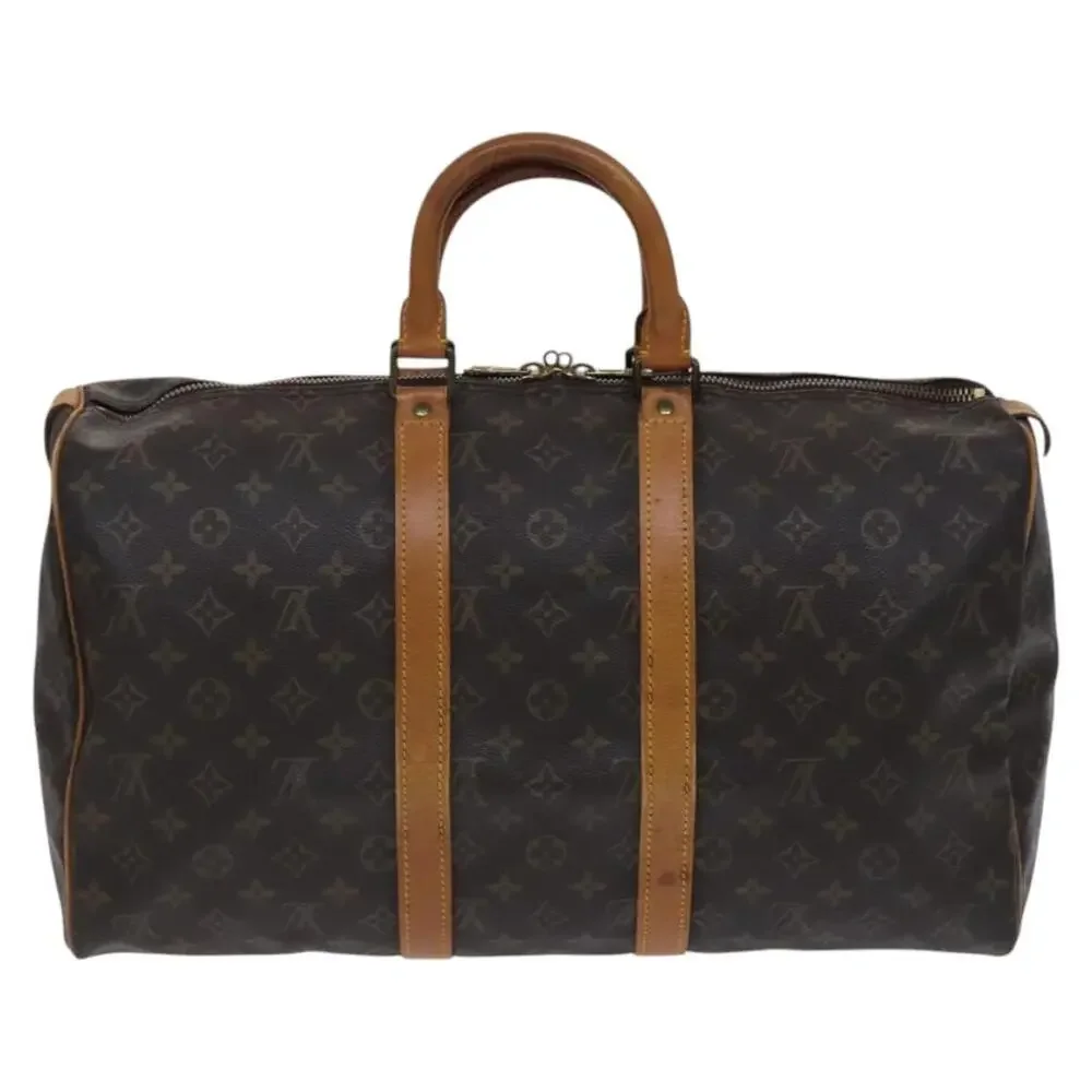 LOUIS VUITTON Monogram Keepall 45 Boston Bag M41428